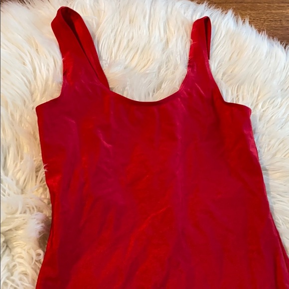 Forever 21 - tight red nylon dress - Picture 2 of 5
